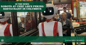 robots at Chef Lee's Peking Restaurant in Columbus